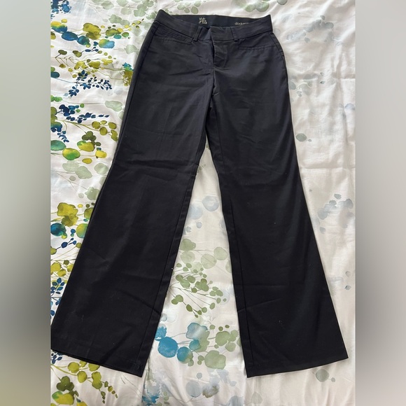 Dockers Black Wide-Leg Trousers - Picture 1 of 6